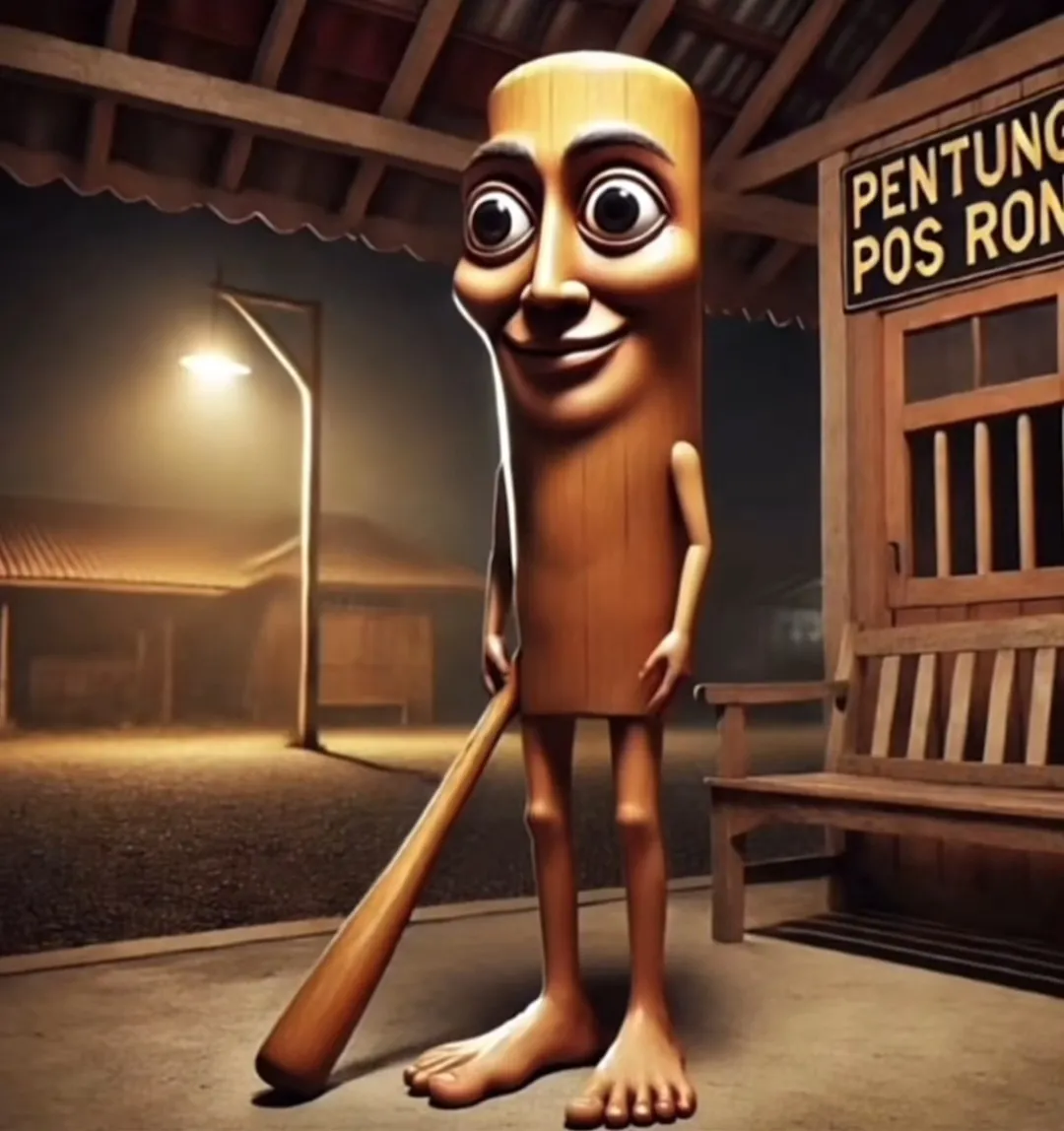 Tung Tung Tung Sahur - Italian Brainrot Character